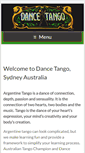 Mobile Screenshot of dancetango.com.au