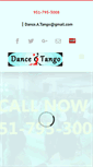 Mobile Screenshot of dancetango.org